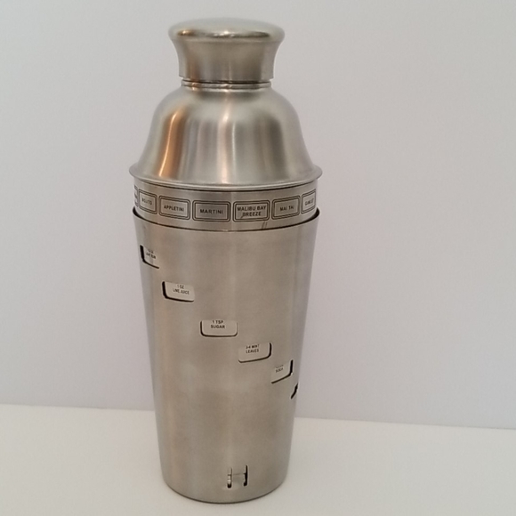 Oggi stainless steel silver dial a drink shaker 34 oz - Picture 1 of 6